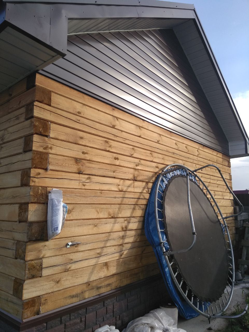 Остекление деревянного дачного дома